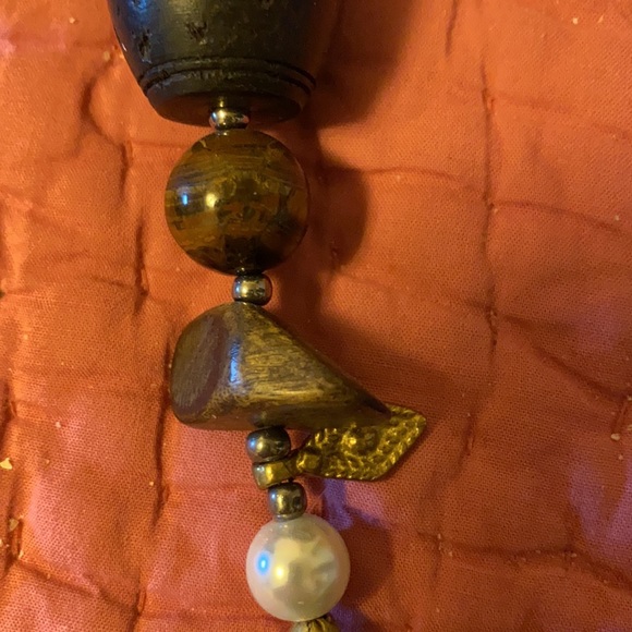 One of a kind designed neckart with wolves teeth - Picture 8 of 8